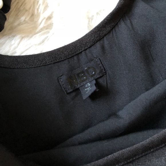 NWOT NBD x Revolve Distance Pearl Dress Sz XS - Picture 6 of 8